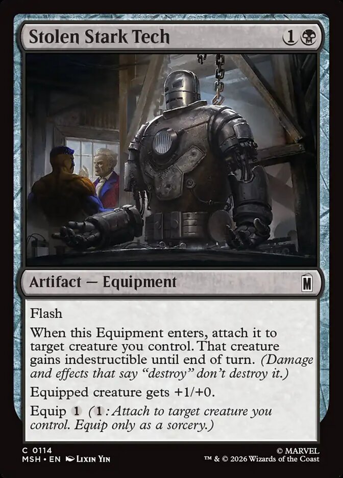 Magic: The Gathering - Stolen Stark Tech - Marvel Super Heroes