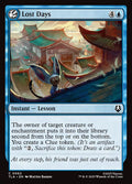 Magic: The Gathering - Lost Days - Avatar: The Last Airbender