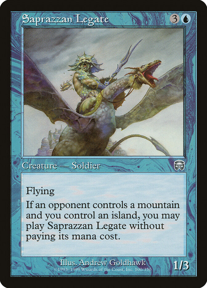 Magic: The Gathering - Saprazzan Legate - Mercadian Masques
