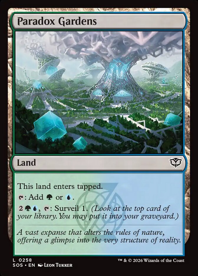 MTG - Paradox Gardens - Secrets of Strixhaven (SOS)