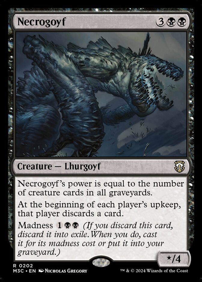 Magic: The Gathering - Necrogoyf - Modern Horizons 3 Commander