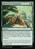 Magic: The Gathering - Restorative Technique - Marvel Super Heroes