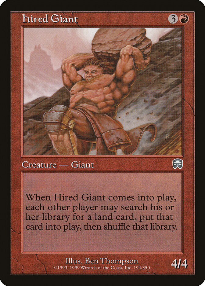 Magic: The Gathering - Hired Giant - Mercadian Masques