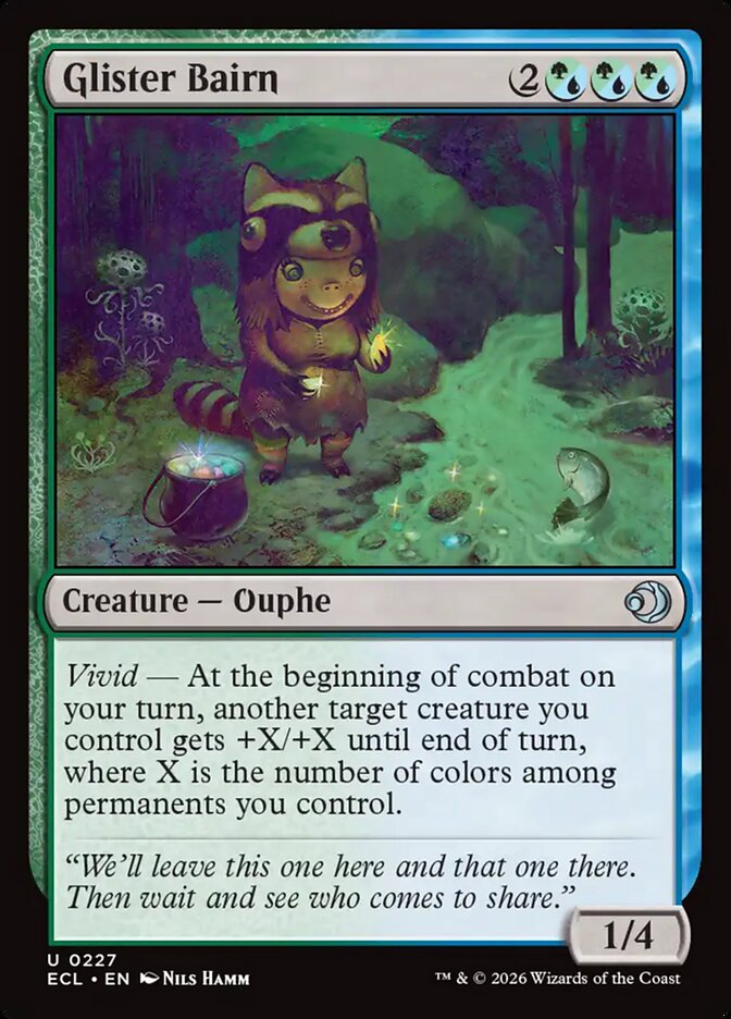 MTG - Glister Bairn - Lorwyn Eclipsed (SOS)