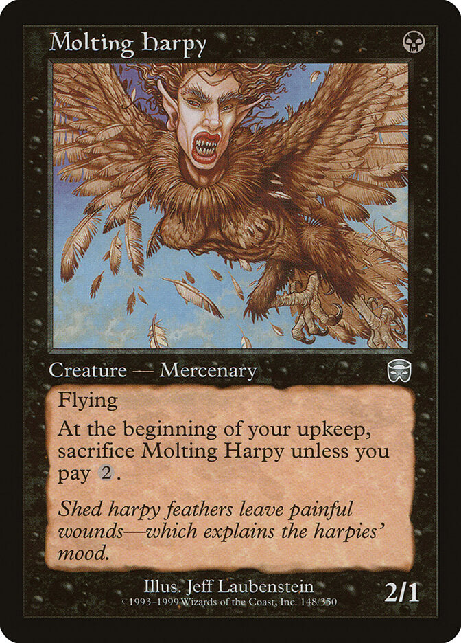 Magic: The Gathering - Molting Harpy - Mercadian Masques