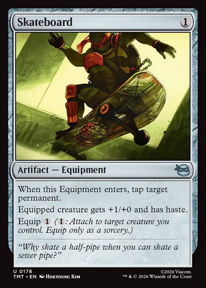 MTG - Skateboard - Teenage Mutant Ninja Turtles (SOS)