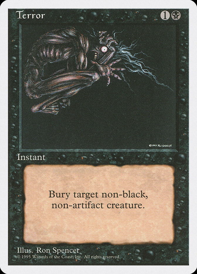 Magic: The Gathering - Terror - Fourth Edition