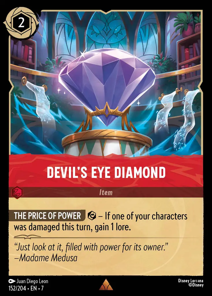 Lorcana - Devil's Eye Diamond - Archazia's Island