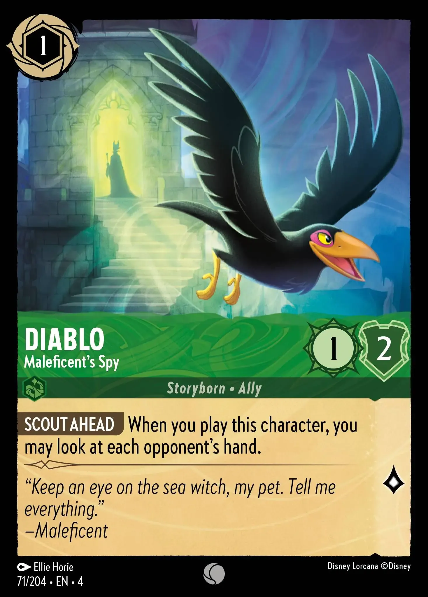 Lorcana - Diablo - Maleficent's Spy - Ursula's Return