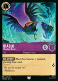 Lorcana - Diablo - Obedient Raven - Azurite Sea