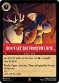 Lorcana - Don't Let the Frostbite Bite - Shimmering Skies