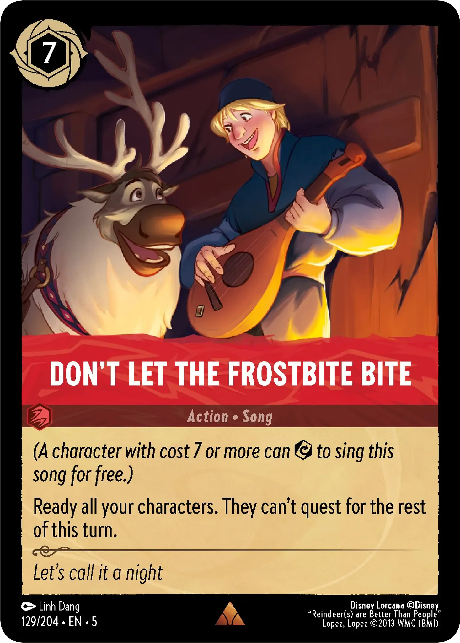 Lorcana - Don't Let the Frostbite Bite - Shimmering Skies