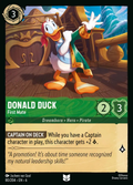 Lorcana - Donald Duck - First Mate - Azurite Sea