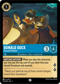 Lorcana - Donald Duck - Focused Flatfoot - Shimmering Skies