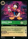 Lorcana - Donald Duck - Perfect Gentleman - Rise of the Floodborn