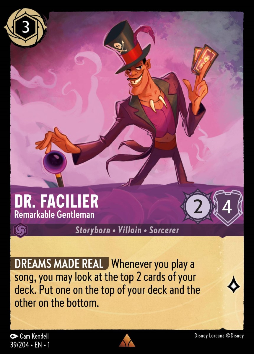 MTG - Dr. Facilier - Remarkable Gentleman - The First Chapter (SOS)
