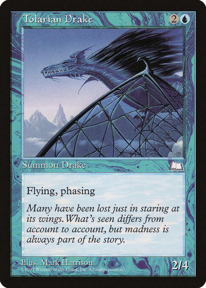 Magic: The Gathering - Tolarian Drake - Weatherlight