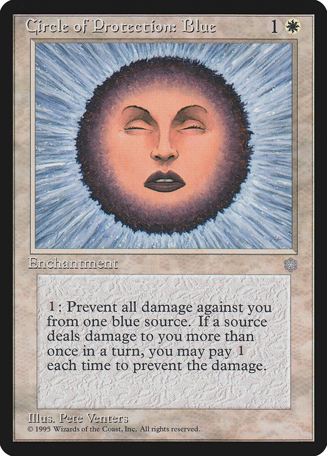 Magic: The Gathering - Circle of Protection: Blue - Ice Age