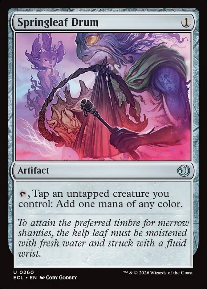 MTG - Springleaf Drum - Lorwyn Eclipsed (SOS)