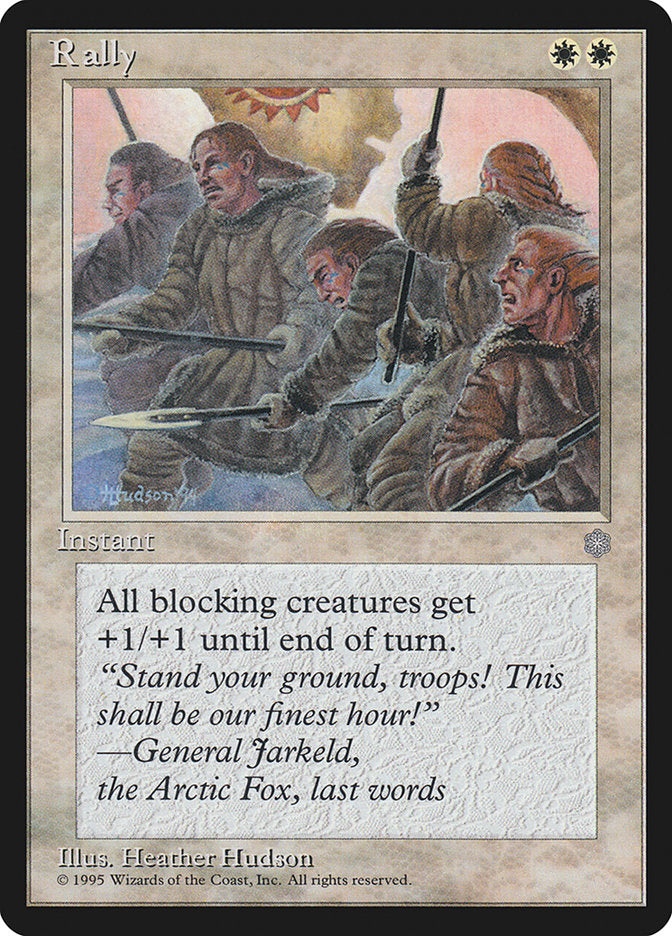 Magic: The Gathering - Rally - Ice Age