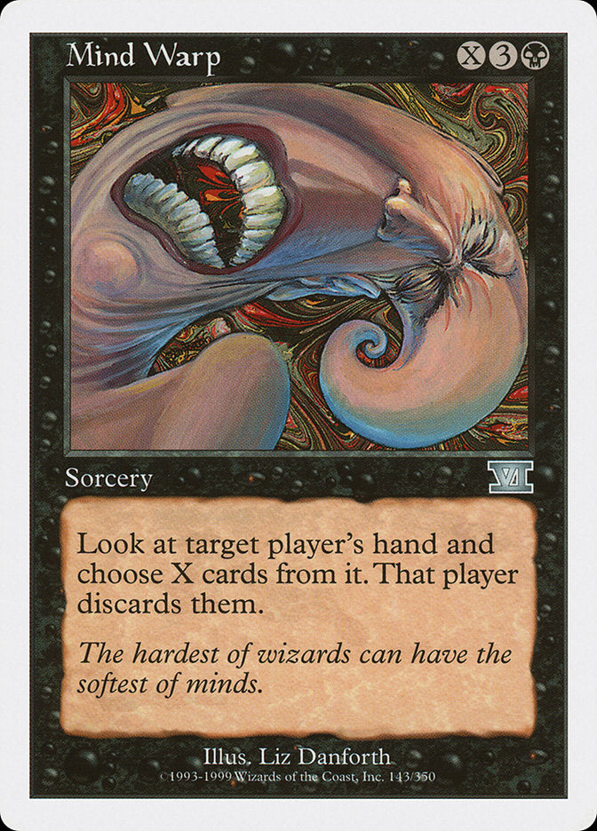 Magic: The Gathering - Mind Warp - Sixth Edition