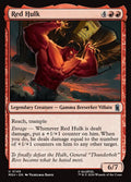 Magic: The Gathering - Red Hulk - Marvel Super Heroes