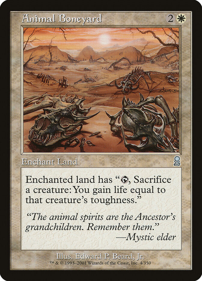 Magic: The Gathering - Animal Boneyard - Odyssey