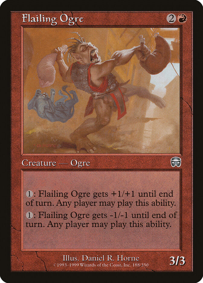 Magic: The Gathering - Flailing Ogre - Mercadian Masques