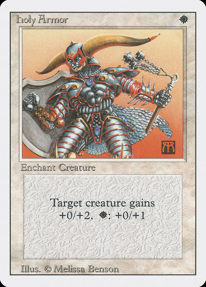 Magic: The Gathering - Holy Armor - Revised
