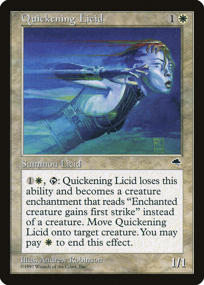 Magic: The Gathering - Quickening Licid - Tempest