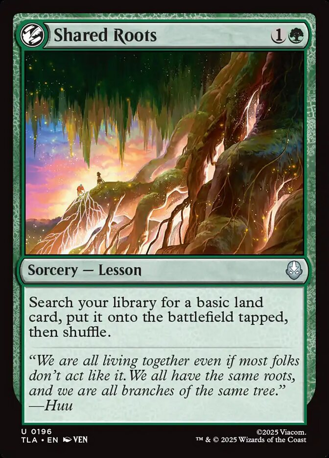 Magic: The Gathering - Shared Roots - Avatar: The Last Airbender