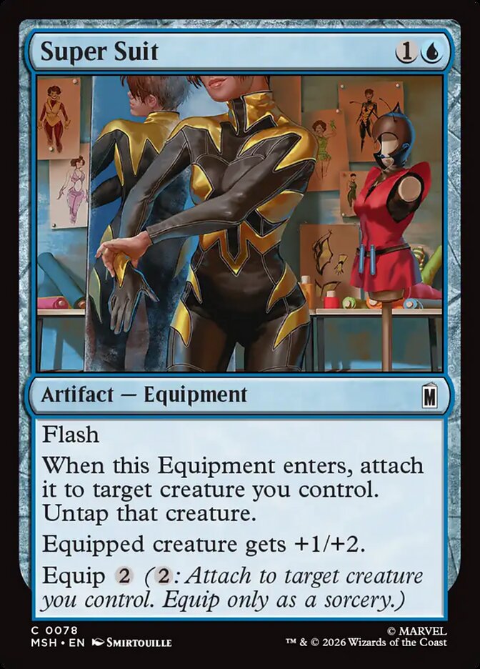 Magic: The Gathering - Super Suit - Marvel Super Heroes