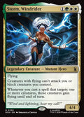 Magic: The Gathering - Storm, Windrider - Marvel Super Heroes