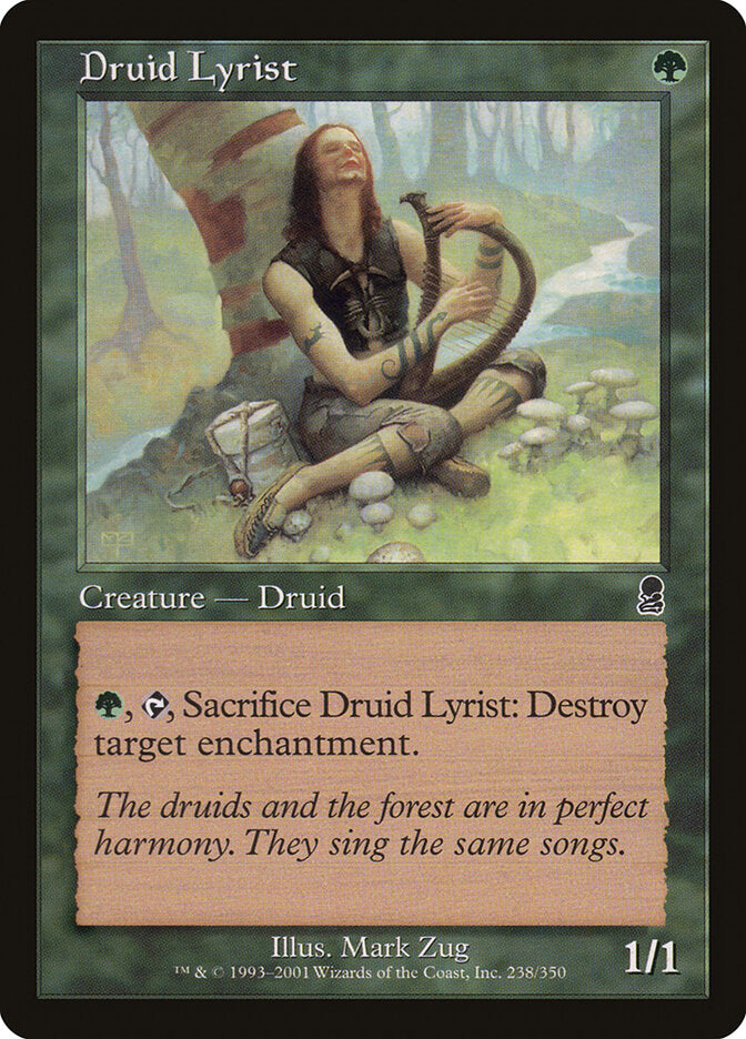 Magic: The Gathering - Druid Lyrist - Odyssey