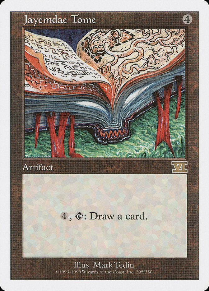 Magic: The Gathering - Jayemdae Tome - Sixth Edition
