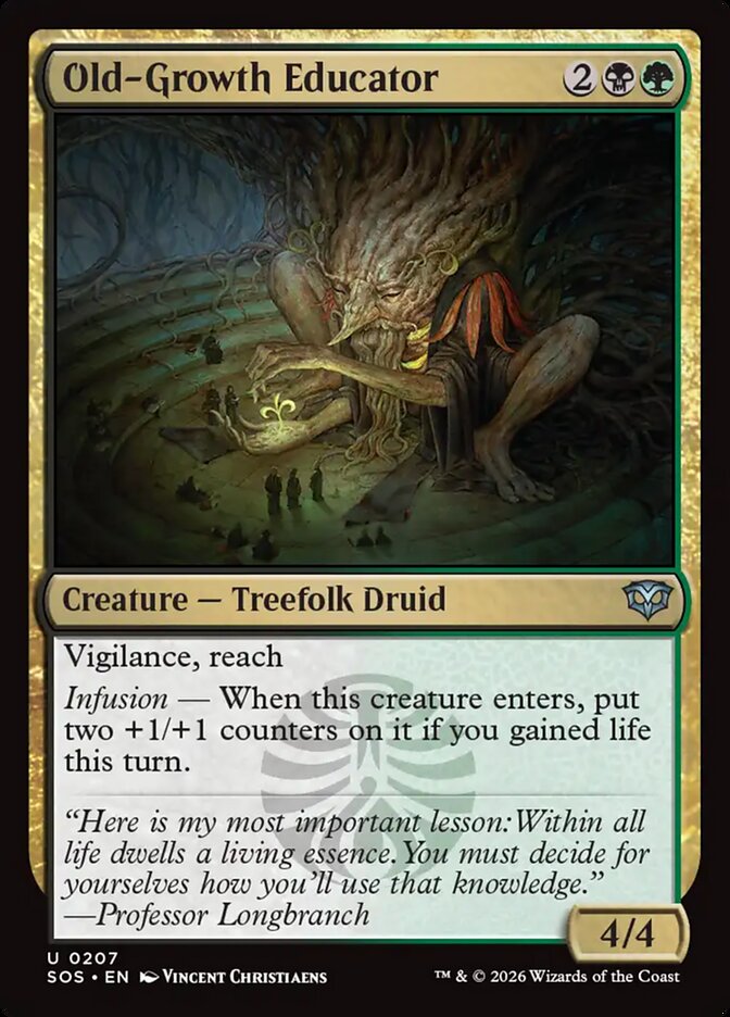 MTG - Old-Growth Educator - Secrets of Strixhaven (SOS)