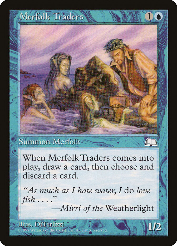Magic: The Gathering - Merfolk Traders - Weatherlight