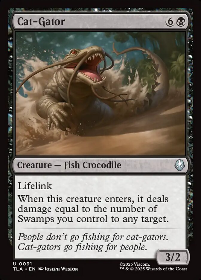 Magic: The Gathering - Cat-Gator - Avatar: The Last Airbender