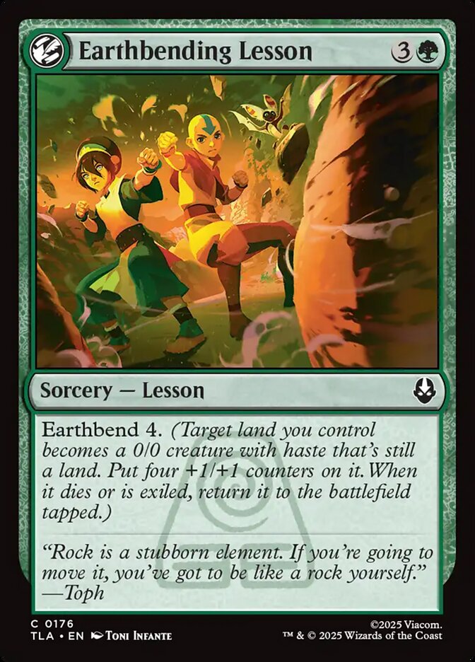 Magic: The Gathering - Earthbending Lesson - Avatar: The Last Airbender