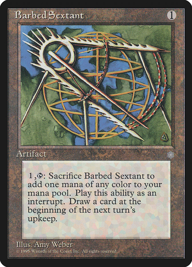 Magic: The Gathering - Barbed Sextant - Ice Age