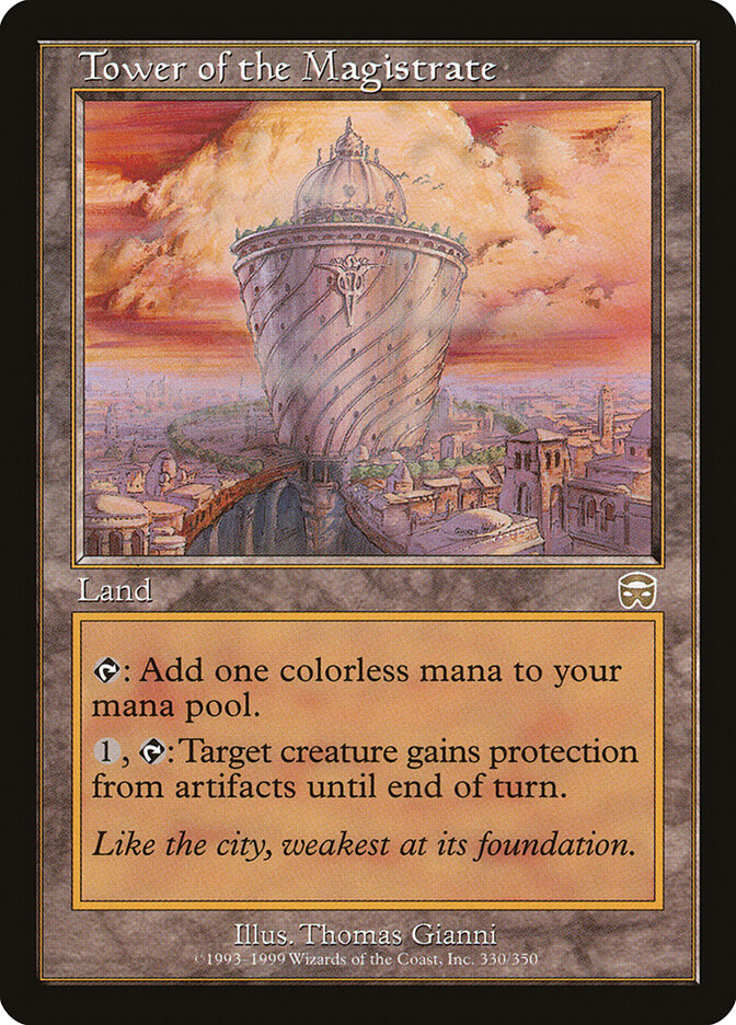 Magic: The Gathering - Tower of the Magistrate - Mercadian Masques