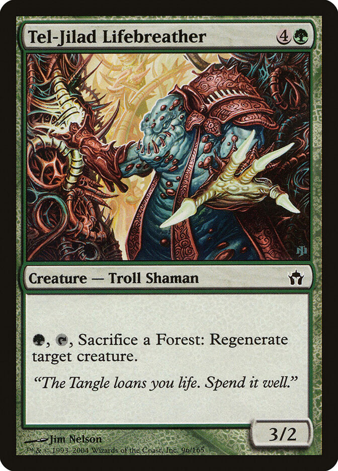 Magic: The Gathering - Tel-Jilad Lifebreather - 5th Dawn