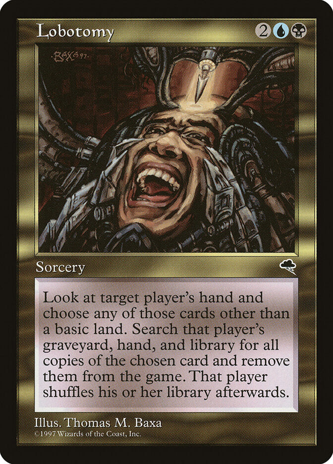 Magic: The Gathering - Lobotomy - Tempest