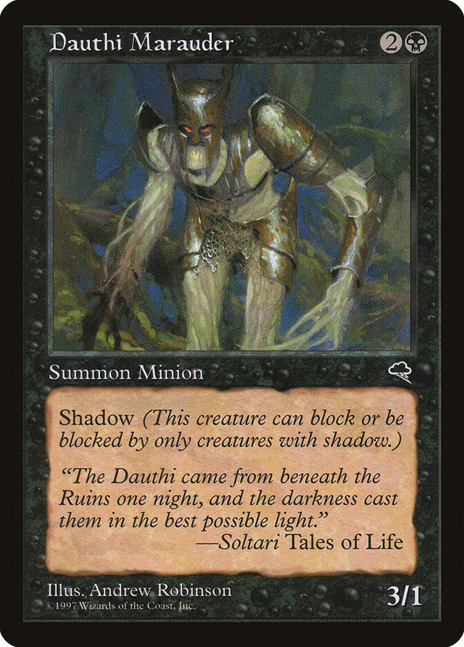 Magic: The Gathering - Dauthi Marauder - Tempest