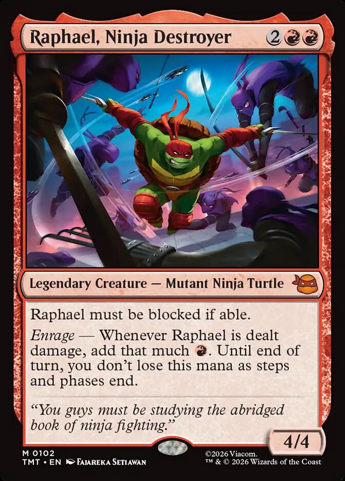 MTG - Raphael, Ninja Destroyer - Teenage Mutant Ninja Turtles (SOS)