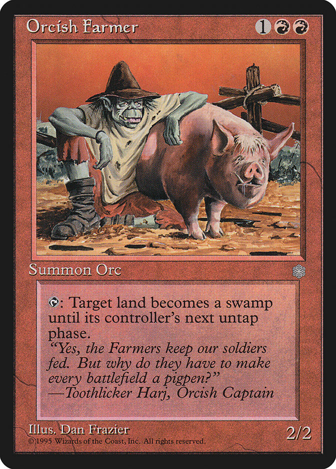 Magic: The Gathering - Orcish Farmer - Ice Age