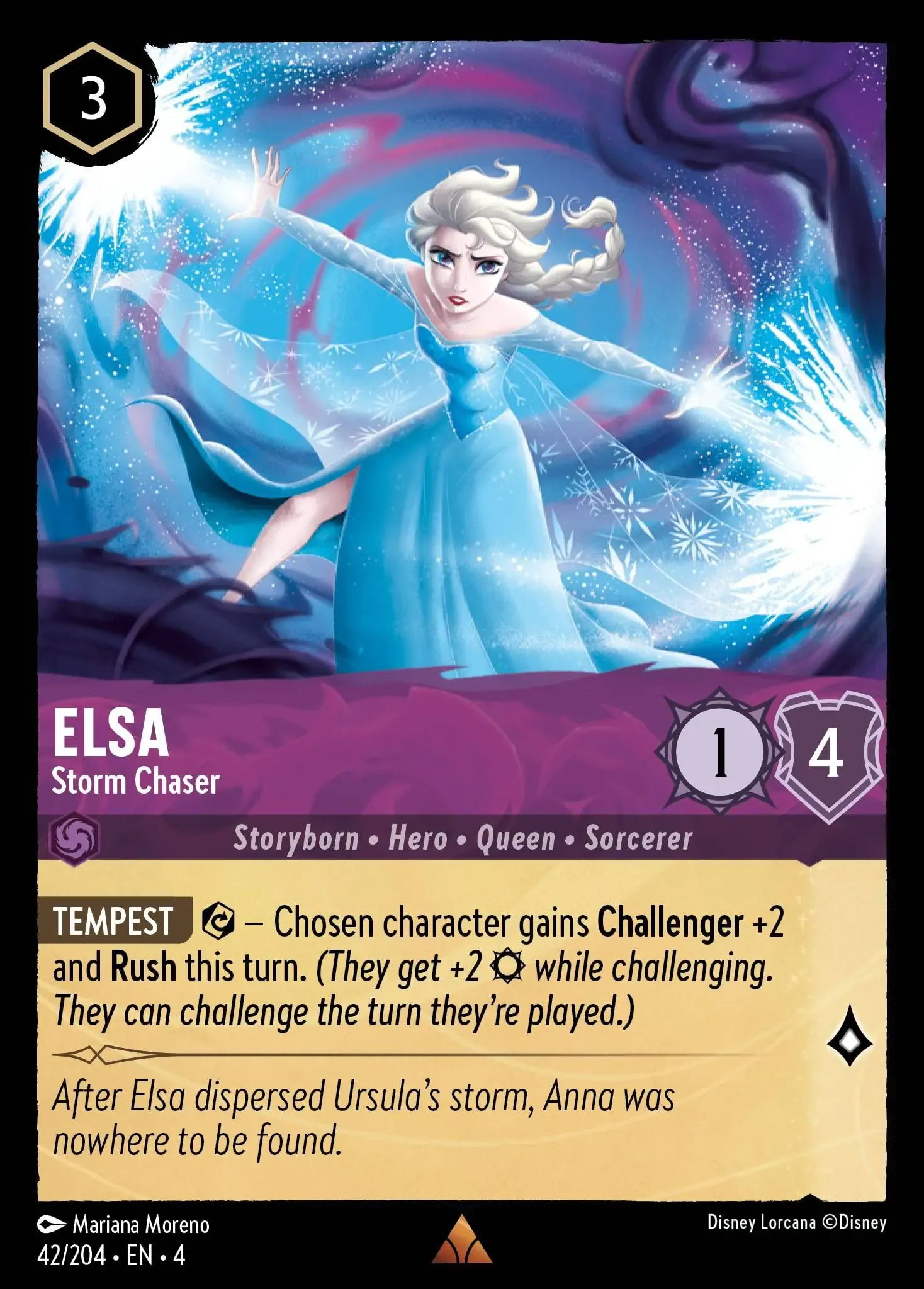 Lorcana - Elsa - Storm Chaser - Ursula's Return