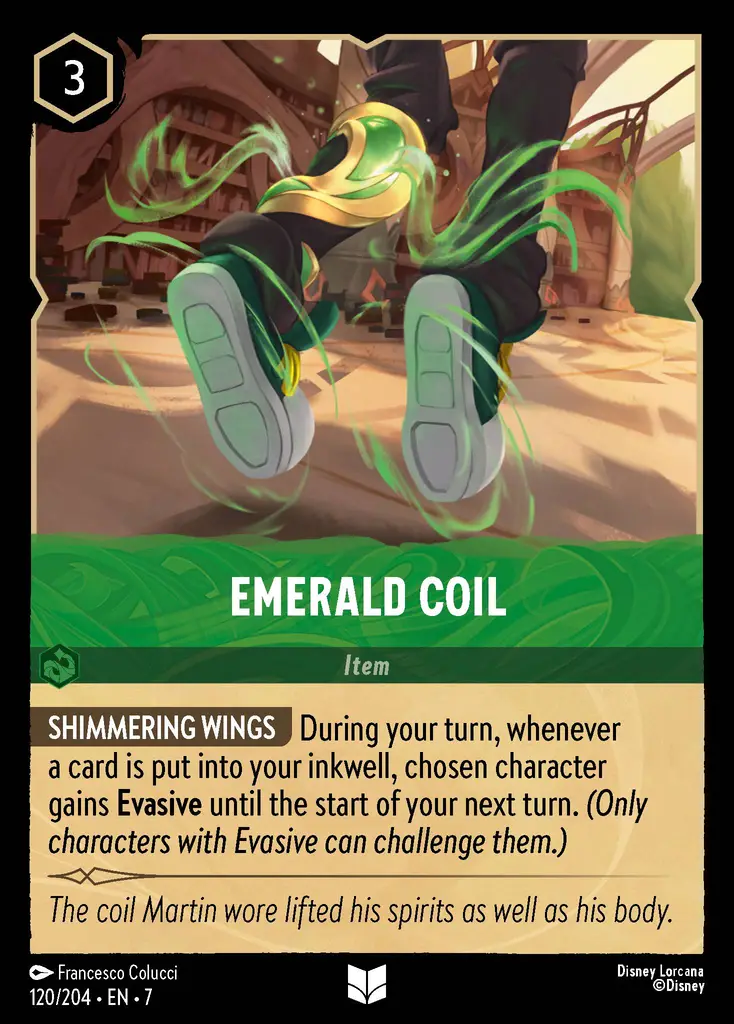 Lorcana - Emerald Coil - Archazia's Island