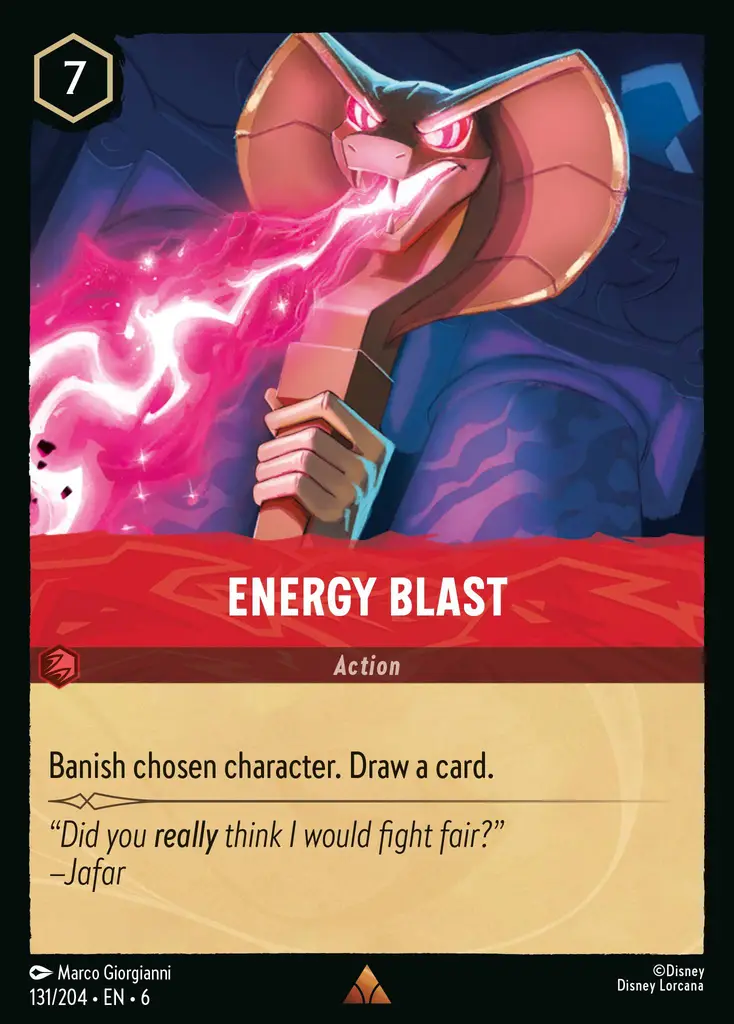 Lorcana - Energy Blast - Azurite Sea