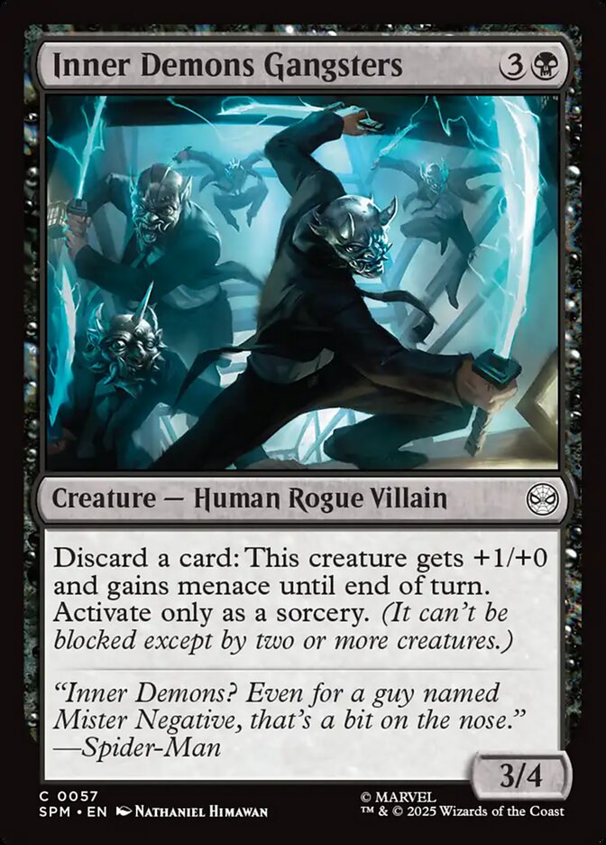 MTG - Inner Demons Gangsters - Marvel's Spider-Man (SOS)